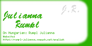 julianna rumpl business card